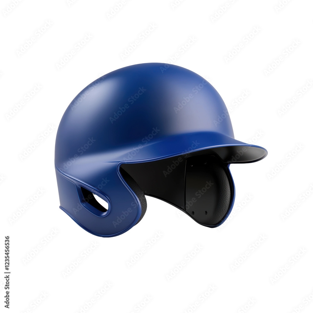 Fototapeta premium Blue Sports Helmet for Protection in Athletic Activities