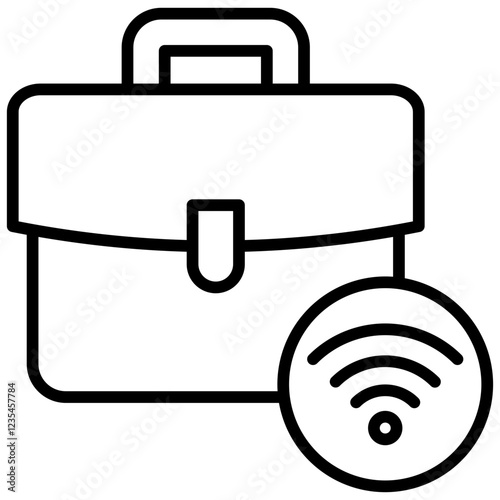 Remote Work Icon