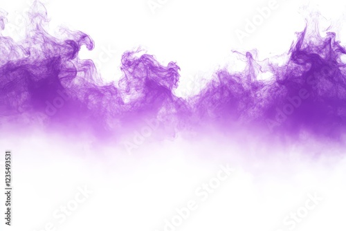 Purple smoke swirls studio backdrop design