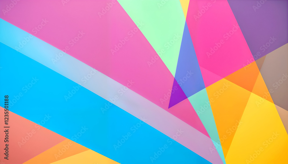 Colorful abstract geometric background with various shapes. Colorful abstract geometric background with various shapes.