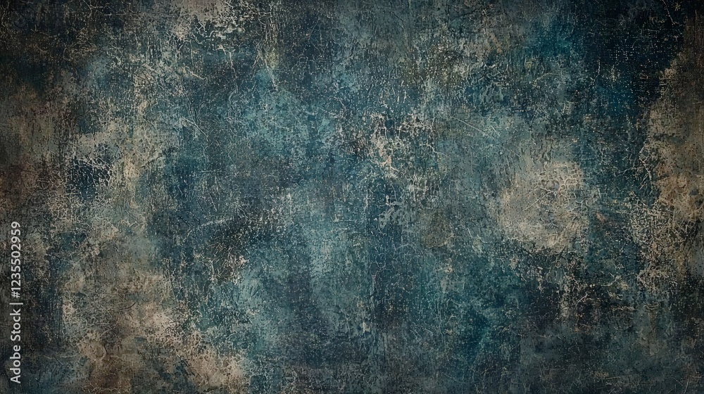 Fototapeta premium Abstract Blue and Brown Textured Background for Creative Projects