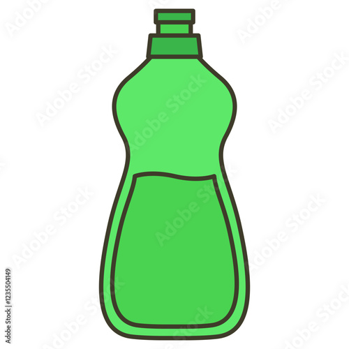 dish soap plastic bottle