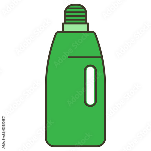 detergent bottle icon illustration