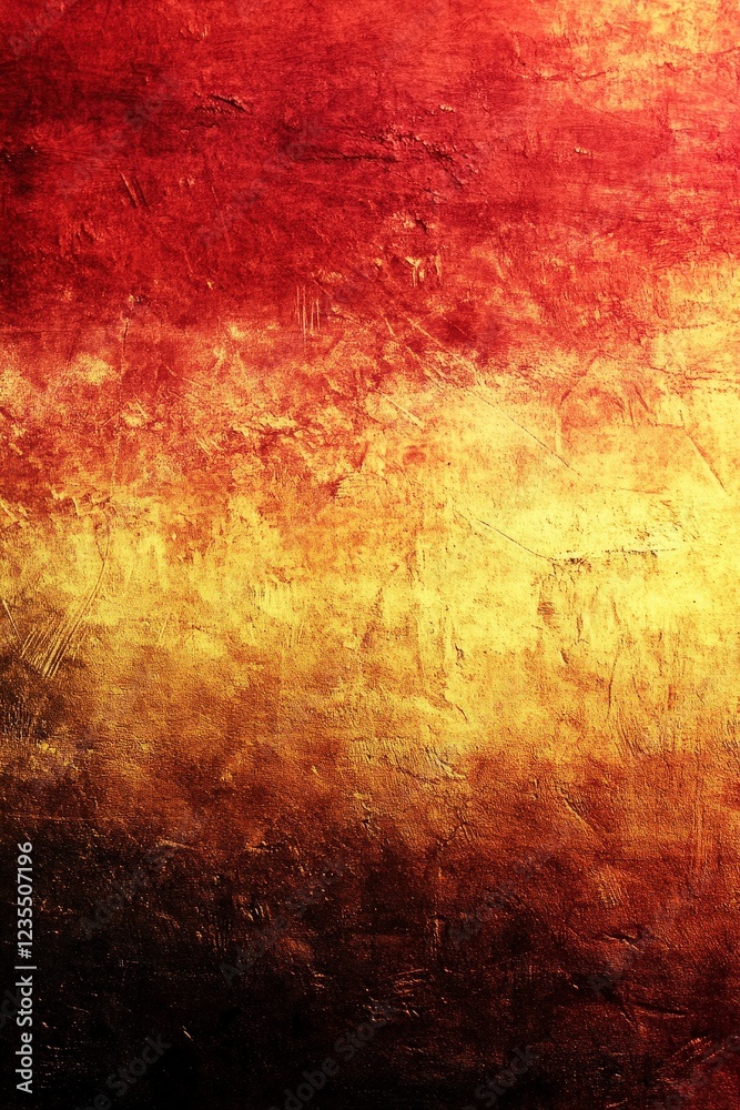 Warm Vibrant Abstract Texture with Yellow, Red, and Brown Gradient Warm Vibrant Abstract Texture with Yellow, Red, and Brown Gradient
