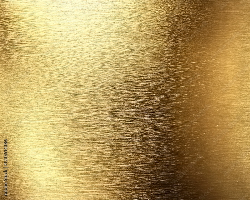 Smooth Gold Texture with Subtle Brushed Finish for Background Use