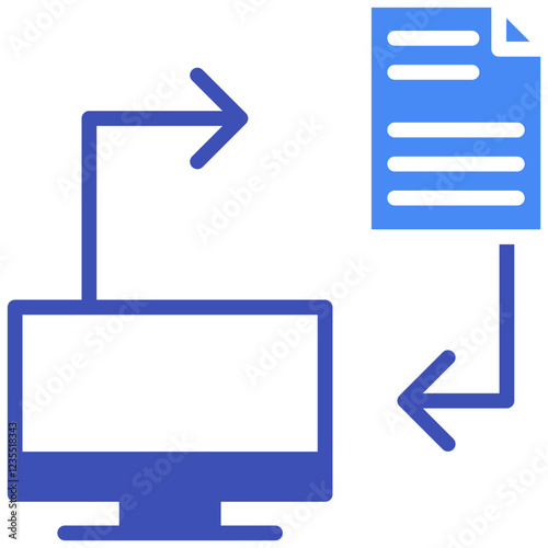 Data Transfer Ftp Icon