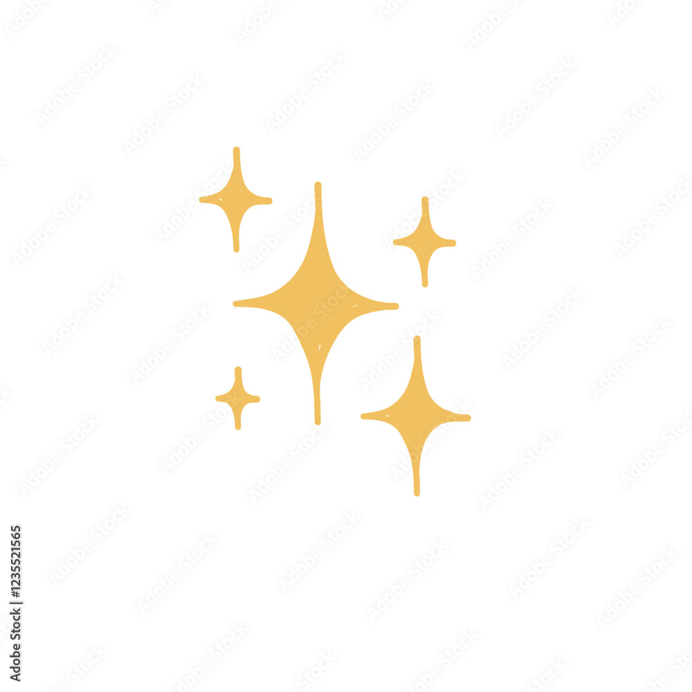 Obraz premium Sparkle Simple Element