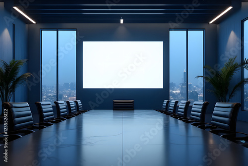 conference room with chairs