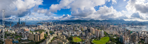 Hong Kong Cityscape Skyline
