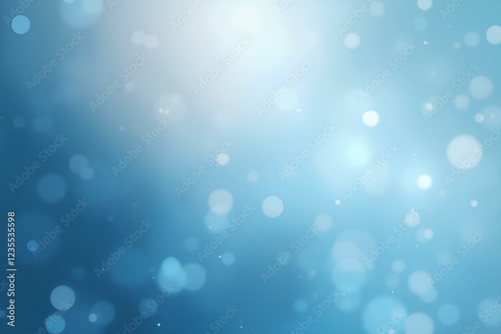 Abstract Blue Bokeh Background Light Sparkle Festive Design Abstract Blue Bokeh Background Light Sparkle Festive Design