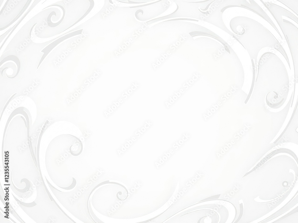 Abstract white swirls in a circular pattern, colorful shapes, geometric patterns, swirl patterns Abstract white swirls in a circular pattern, colorful shapes, geometric patterns, swirl patterns