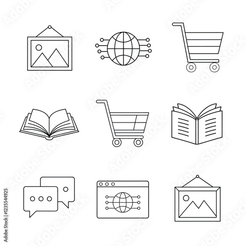 icons set illustration