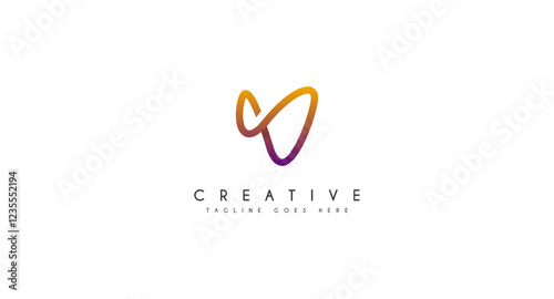 Dental Clinic Logo Tooth abstract Linear Dentist stomatology