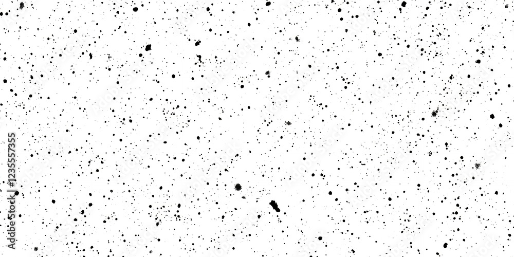 Obraz premium Abstract Black Ink Spatter Texture High Resolution Grunge Background Seamless Pattern Design Element