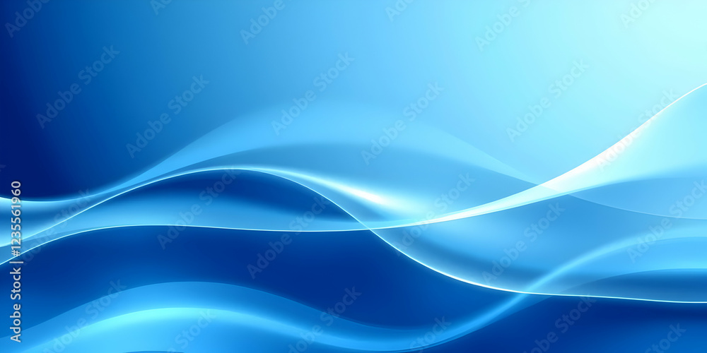 Abstract blue waves, fluid dynamic curves, light cyan highlights, smooth gradients, aquatic theme, digital art, soft flowing lines, underwater ambiance, tranquil atmosphere, ethereal background, minim Abstract blue waves, fluid dynamic curves, light cyan highlights, smooth gradients, aquatic theme, digital art, soft flowing lines, underwater ambiance, tranquil atmosphere, ethereal background, minim
