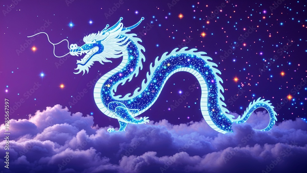 illustration the chinese dragon chinese new year illustration the chinese dragon chinese new year