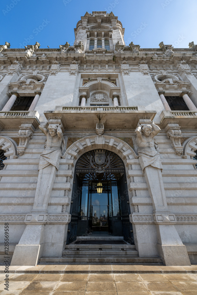 Obraz premium City Hall - Porto, Portugal