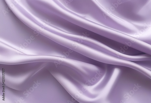 Wallpaper Mural Elegant Lavender Silk Fabric Drapery, Soft Texture, Smooth Waves Torontodigital.ca