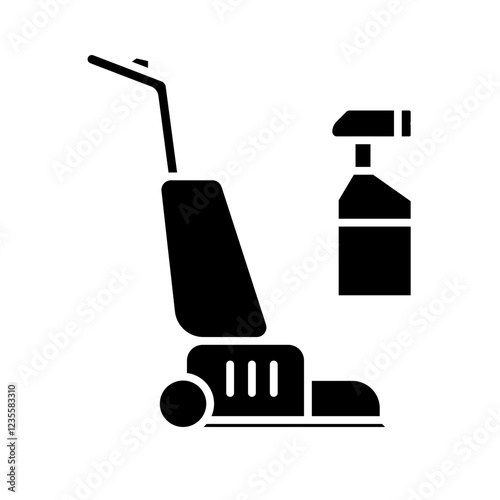 Cleaning service tools icon