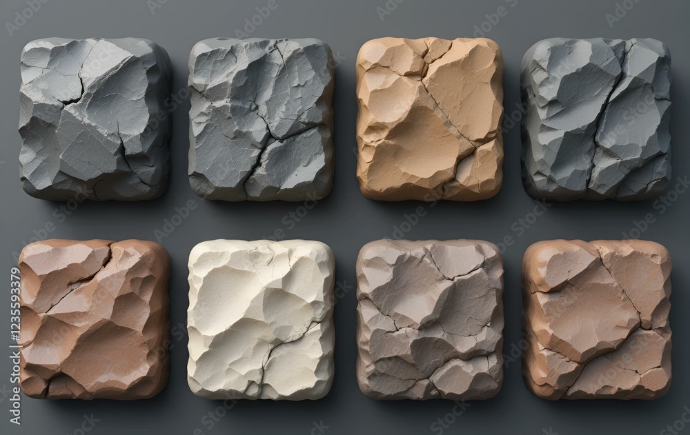 Naklejka premium Stone background image, natural stone, texture, banner