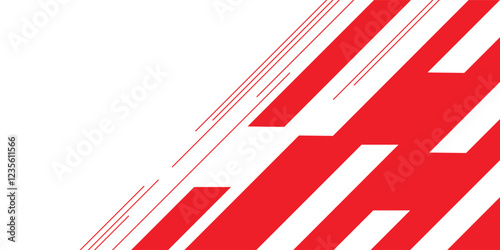 red and white diagonal stripes background. great for corporate banner, presentation, journal report cover, business poster.