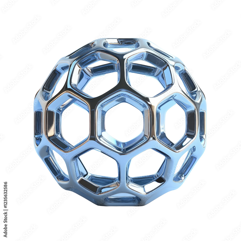 Obraz premium soccer ball on white background