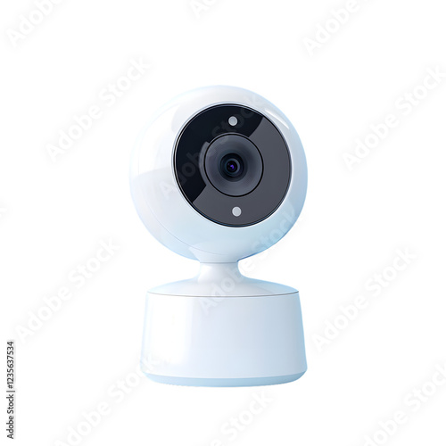 webcam on a white background
