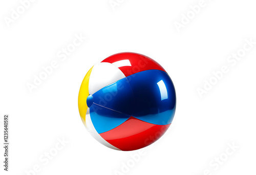 Summer Fun: A vibrant beach ball ready for playful adventures! Free Download Summer Fun: A vibrant beach ball ready for playful adventures! - GFXLoad