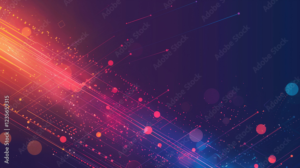 Obraz premium abstract background with stars