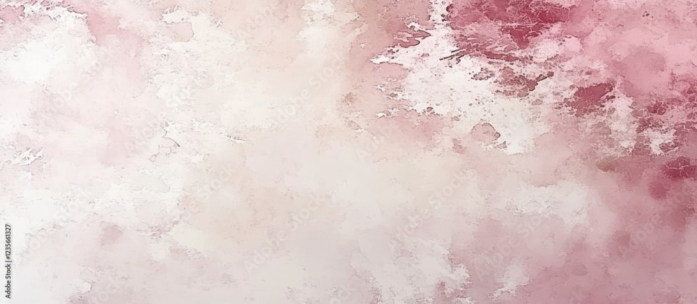 Fototapeta premium Pink and white abstract watercolor texture.