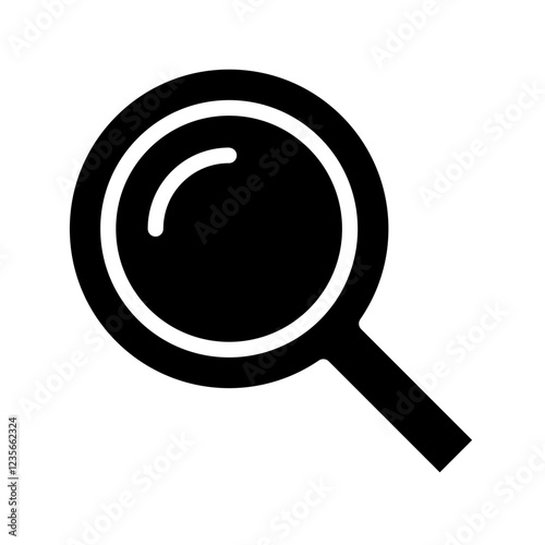 Canvastavla Searching icon in glyph style