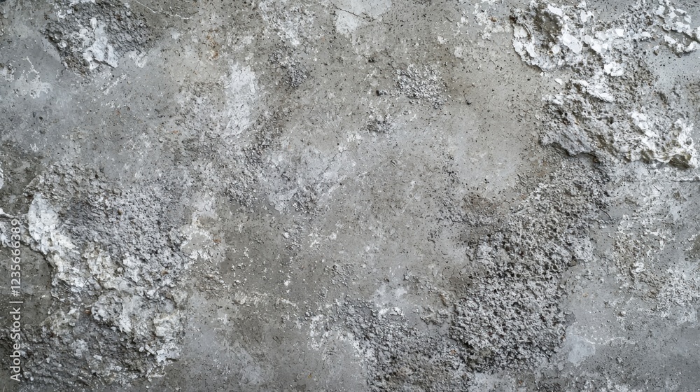 Obraz premium Textured Grey Concrete Surface with Natural Weathered Patterns