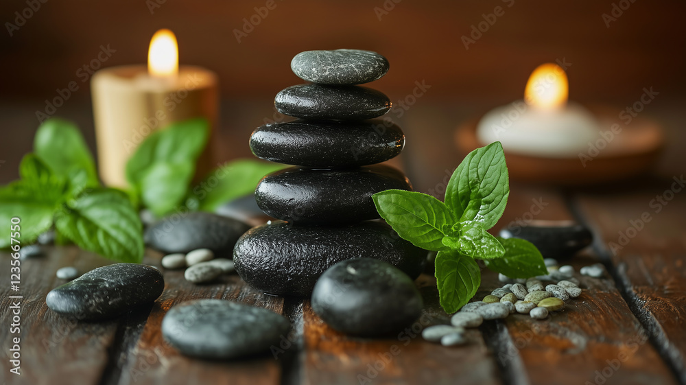 Obraz premium Stones balance mind harmony