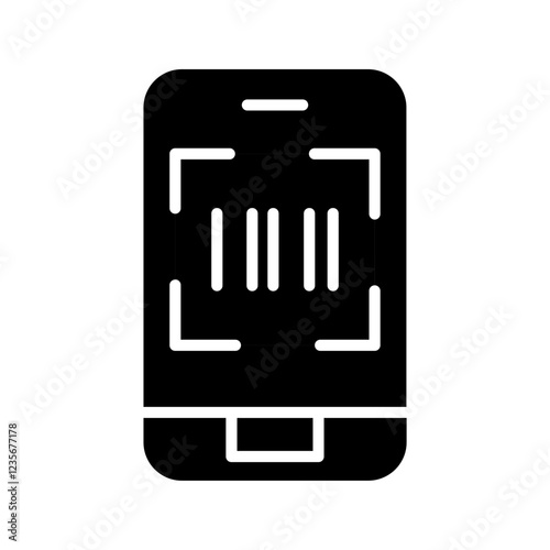 Barcode scanning icon