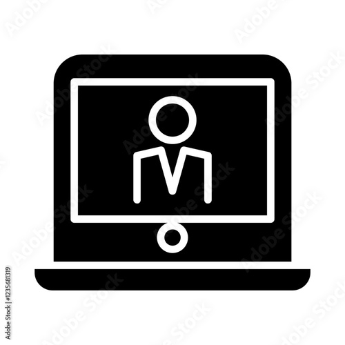 Online meeting icon