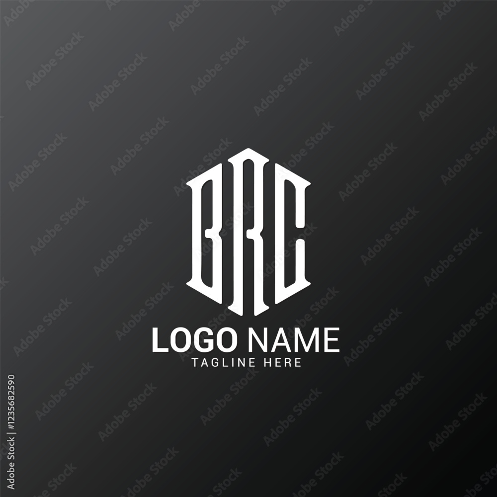 BRC Monogram Logo Design BRC Monogram Logo Design