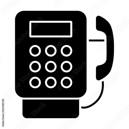 Public phone icon