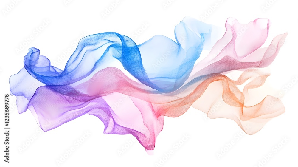 Fototapeta premium smoke isolated on white