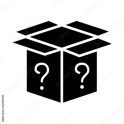 Problem icon in glyph style