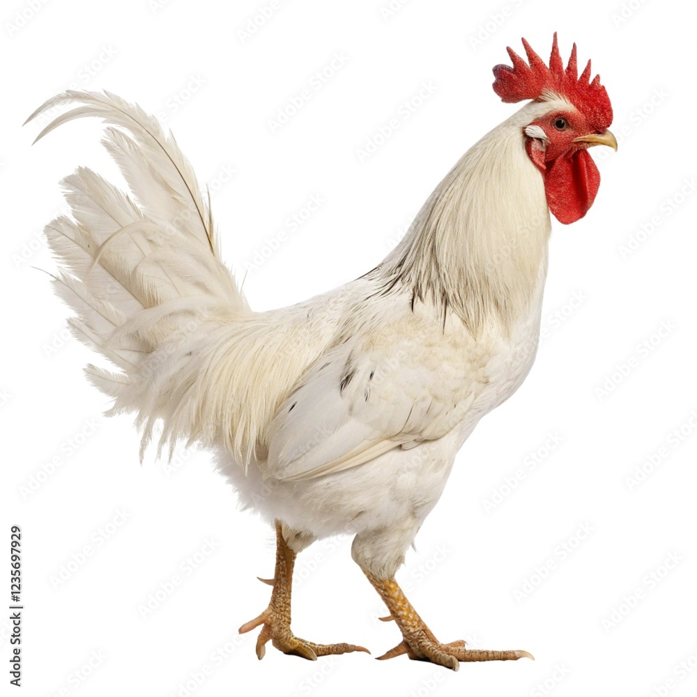 Fototapeta premium rooster isolated on png background