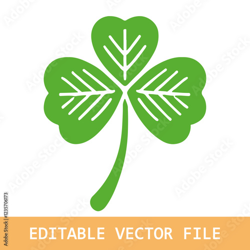  leaf clover Symbol of good luck at St.Patrick's festival