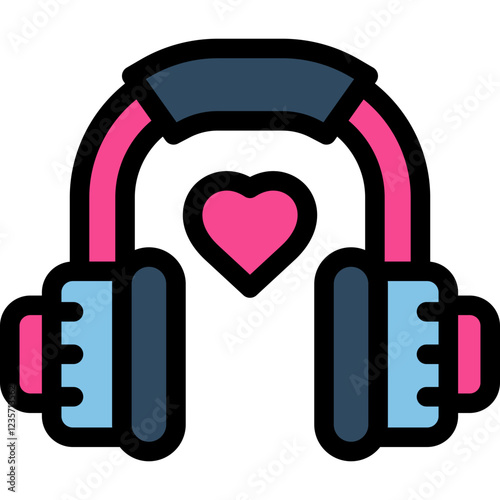 love song headphone icon
