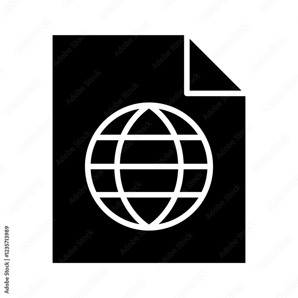 Internet connection icon in glyph style Internet connection icon in glyph style