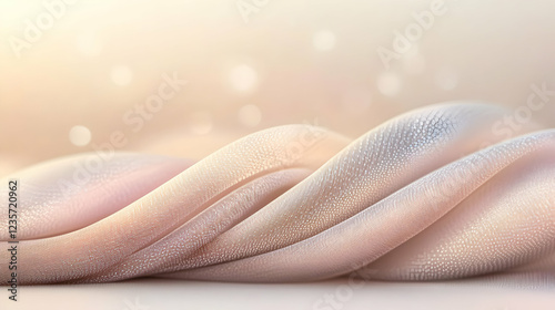 Elegant Draped Fabric Texture Background Image