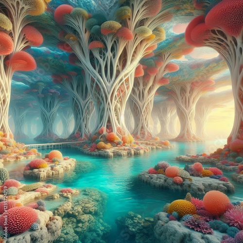 The Coral s interior