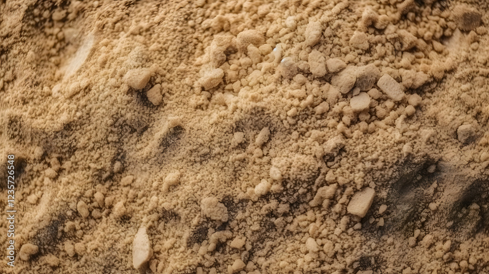 a close up of a pile of dirt a close up of a pile of dirt