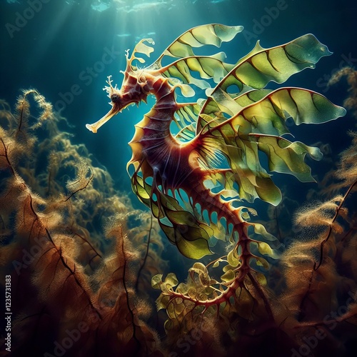 Leafy Seadragon the currents