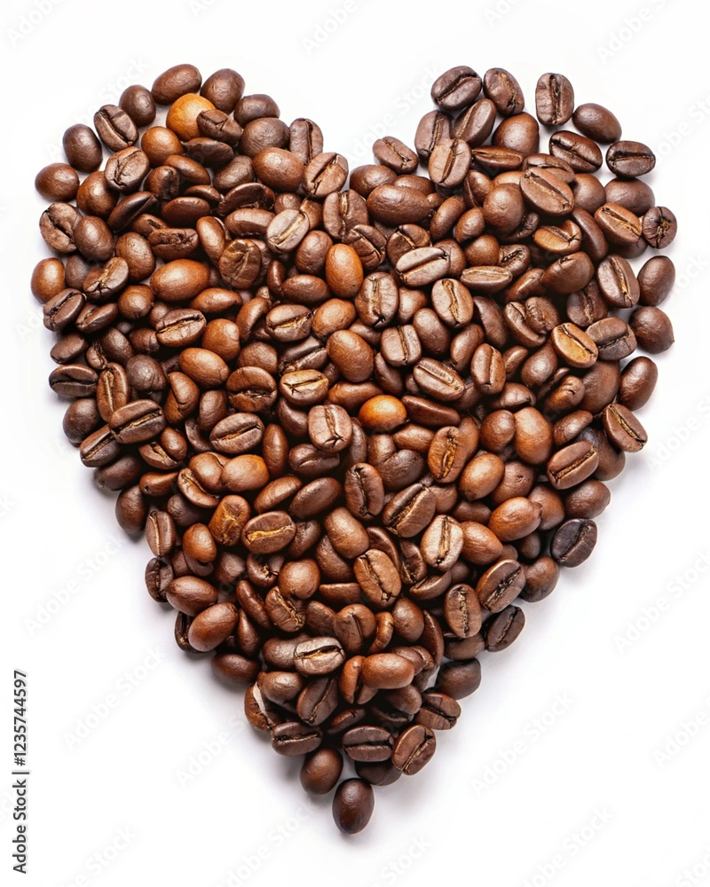 Obraz premium coffee heart