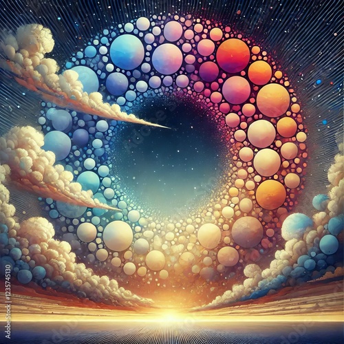 Circle Sky and ethereal look