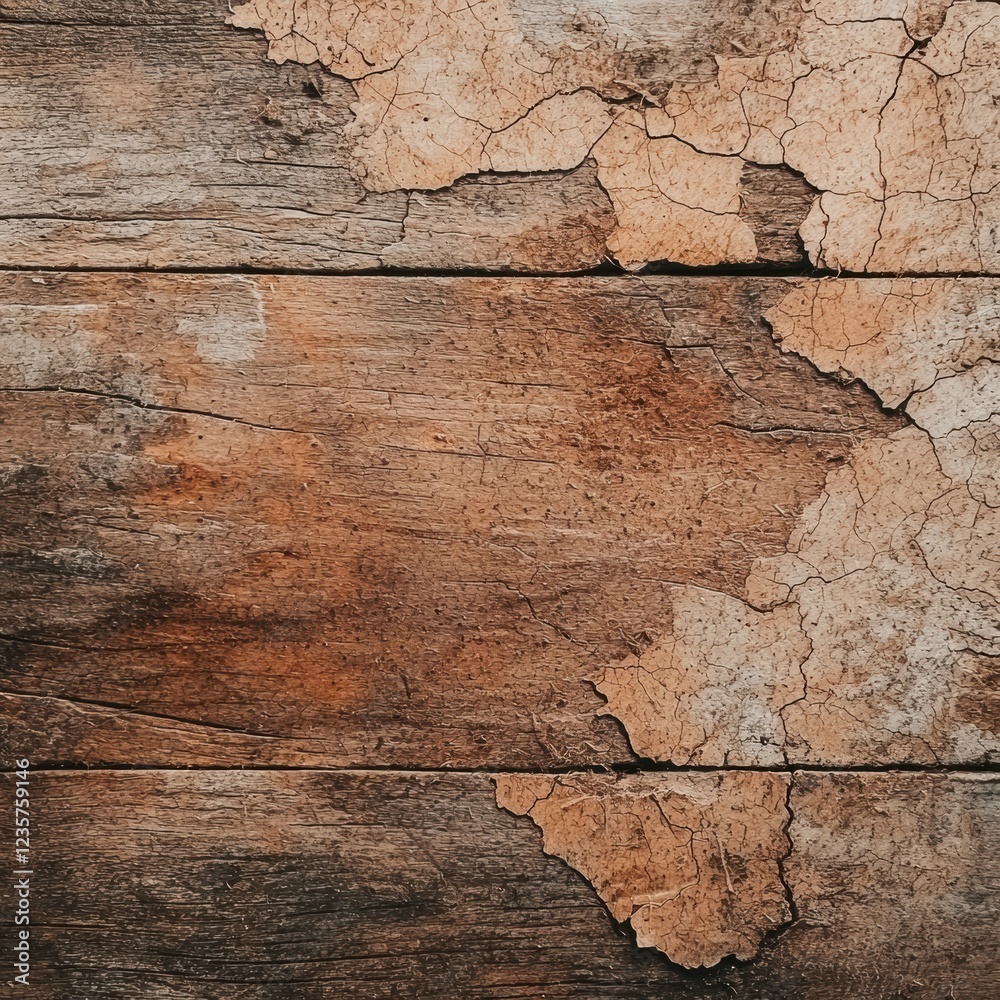 Fototapeta premium Captivating close-up of detailed wood texture rustic environment warm earthy hues natural beauty